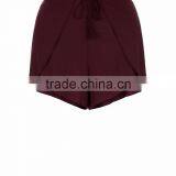 Hot Sale Summer Bra Pajamas Set Tassel Tie Shorts Layer With Bikini Draped Design Casual Fit Pants Sexy Nightwear thumbnail-4