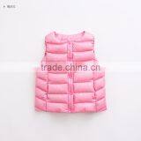 Factory Suppliers Children's Vests & Custom Fashion Girls Winter Padded Waistcoats thumbnail-2
