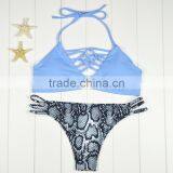 Polyester Bikini Different Size for Choice & Padded Blue Girls Swimwear 59377 thumbnail-2