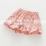 Summer Polka Dots Lace Cotton Girls Casual Shorts Kids thumbnail-3