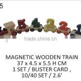 MAGNETIC WOODEN TRAIN