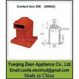 CH3-12/280 12kv Busbar Isolator ,Epoxy Resin Brown Contact Box,24kv Indoor Epoxy Resin Contact Box