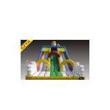 0.55mm PVC Tarpaulin Kids Commercial Inflatable Slides YHS 010 for Party Funny thumbnail-1