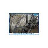 Anti Twist 18 Strands Breakage Load 372kN Braided Steel Wire Rope for Overhead Transmission Line 22m thumbnail-1