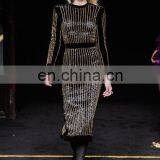 Fashion Show Same Style for Traditional Girl Dress Shiny Skirt thumbnail-1