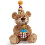 Beautiful Kids Happy Birthday LED Night Light Stuffed Soft Plush Toy Custom Teddy Bear thumbnail-1