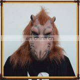 DX-MK-0765 Wholesale Latex Full Face Masks Party Brown Monster Mask