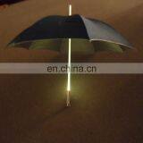 Led Light Umbrella for Christmas/funny Lighted Umbrella/flashing Glow LED Umbrella
