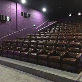 New Design High Quality Cinema Sofa,leather Fixed Movie Theater Chair thumbnail-2