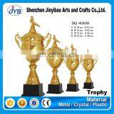 Fancy Quality Custom Logo Metal Golden Trophy Cup With Ears thumbnail-4