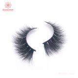 Black/Brown Color and Synthetic Hair Material 5D Faux Mink Eyelashes thumbnail-2