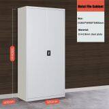 Office Furniture Metal Filing Cabinet Steel Swing Door Storage Cupboard thumbnail-2