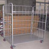 Logistic Storage Roll Cages Trolleys for Warehouse and Supermarket Transportation thumbnail-4
