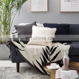 Amazon Hot Sale RAWHOUSE Custom Pom Pom 100% Cotton Cozy Knitted Pillow Case Cushion Cover thumbnail-3