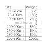 2020 Factory Direct Supply Wholesale Price Solid Colour Multi Szie Accept Customized Flannel Blanket for Traveling and Picnic thumbnail-7