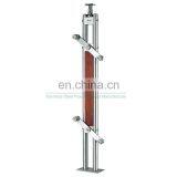 New Hot Glass Inox Stainless Steel 304 316 Balustrade Post Staircase Railing Factory China thumbnail-2