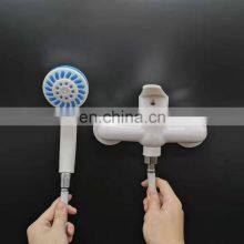 White Water Faucet Plastic Tap Bathroom Shower Faucet With Shower Head thumbnail-1