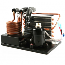 R134a 12V Condenser Unit with Mini Compressor for Mobile Refrigeration System
