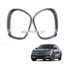 Custom Car Accessories Rearview Mirror Rain Eyebrows Rear View Mirror Rain Guard for Mustang Mach E thumbnail-1
