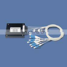 1260~1620 nm 1x2 DWDM CWDM Filter Multiplexer for WDM Add/drop Systems thumbnail-4