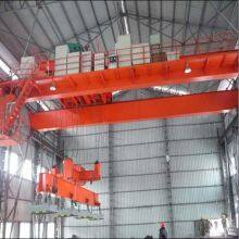 10+10 Ton Double Beam Overhead Crane With Revolving Electromagnetism Hanger thumbnail-3