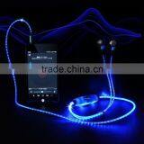 China Manufacturer High Quality Light Earphones,Visible EL Flowing Light Earphones thumbnail-6