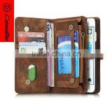 Multifunctional for IPhone 6/6s 4.7" 5.5"removable Magnetic Flip Wallet Leather Case With Card Slot , Factory Wholesale Price thumbnail-1