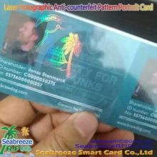 Laser Holographic Anti-counterfeit Pattern Portrait Card, Laser Portrait Plastic Card, Laser Holographic Portrait Anti-counterfeit Card