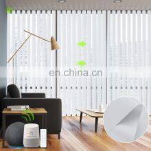 Factory Direct Blackout Motorized Motorised Motor PVC Sliding Door Windows Vertical Blinds Shade thumbnail-5