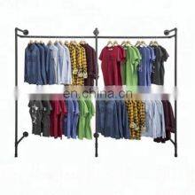 Vintage Garment Rack Pipeline Industrial Pipe Display Clothing Rack thumbnail-2