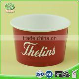 China manfactureer custom design printed ice cream paper cup wholesale