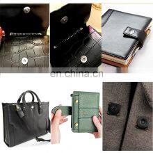 High Quality Metal Accessories Clasps Fastener Magnetic Snaps Buttons With Locking Disks Washers thumbnail-5