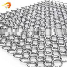 Stainless Steel Chainmail Curtain Decorative Ring Metal Mesh for Curtains