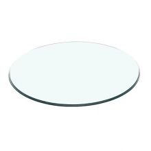 Factory Custom Furniture Glass Hot Sale Clear Round Toughened Tempered Glass For Table Top