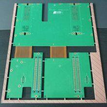 Tablero de capas compuestas de 54 capas, suave y duro, producto militar. FPC de capas combinadas de 54 capas, suave y duro