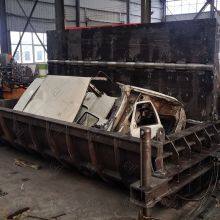 Mobile Diesel Engine Driving Car Baler for Metal Recycling thumbnail-5