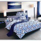 2016 Elegant Blue Print Beautiful Bedding Set thumbnail-1