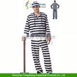 2015 Halloween Stripe Lovers Prisoners Clothing Zombies Cosplay Dress thumbnail-2