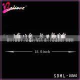 Silver Metal Diamond Headband,factory Wholesale Hair Band for Fashion Girls thumbnail-2