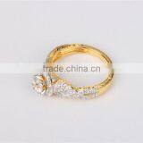 Thailand Jewelry Manufacturer Ring Made of Big Stone 18k Gold Plating Ring Designs thumbnail-3