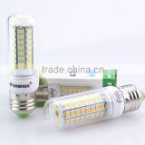 Newest Smart IC No Flicker Lampada Led Lamps E27 220v 110V 127V Led Light 24Led 36Led 48Led 56Led 72Leds Candle Lighting thumbnail-6