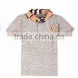 Wholesale Kids Boys T-shirt Kids School Uniform Child Polo Shirts White Top and Tees Manufacturer thumbnail-4