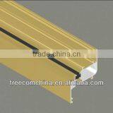 Anodized Gold Aluminium Profile For Windows and Doors thumbnail-1