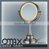 5x Magnification Makeup Table With Lighted Makeup Mirror thumbnail-1