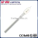 frosted quartz carbon heating lamp