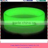 Glow in the Dark Silicone Rubber Band Bracelets for Promote thumbnail-1