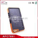 4000mah Outdoor Wholesale High Capacity 143x75x15mm Portbale Solar Power Bank Charger thumbnail-4