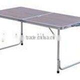Outdoor Folding Aluminum Picnic Table--half in One thumbnail-1