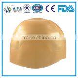 3D Dome Racing Caps in Gold Color thumbnail-1