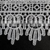 Wholesale African Chemical Lace Trim Model GHS195 With 6cm Quality Choice thumbnail-1